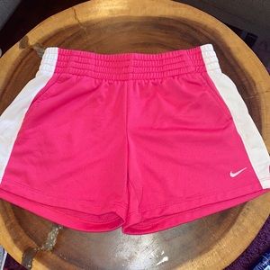 Pink Nike shorts. Size XL